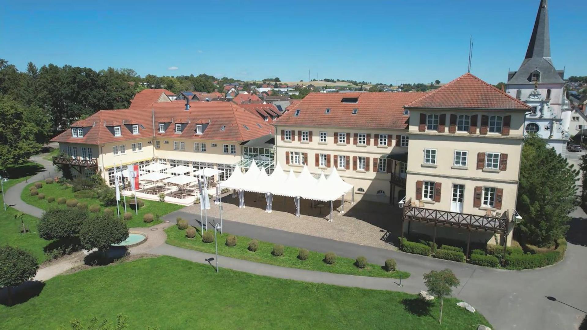 Schloss Neckarbischofsheim Bagian luar foto